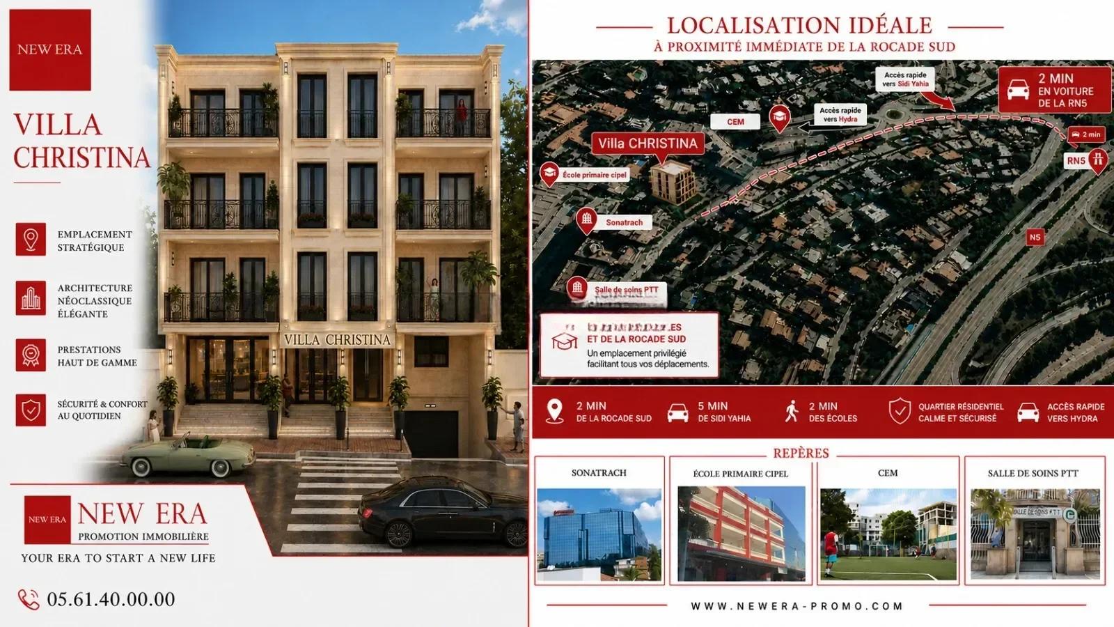 Vente Appartement F4 Alger Hydra - photo 4