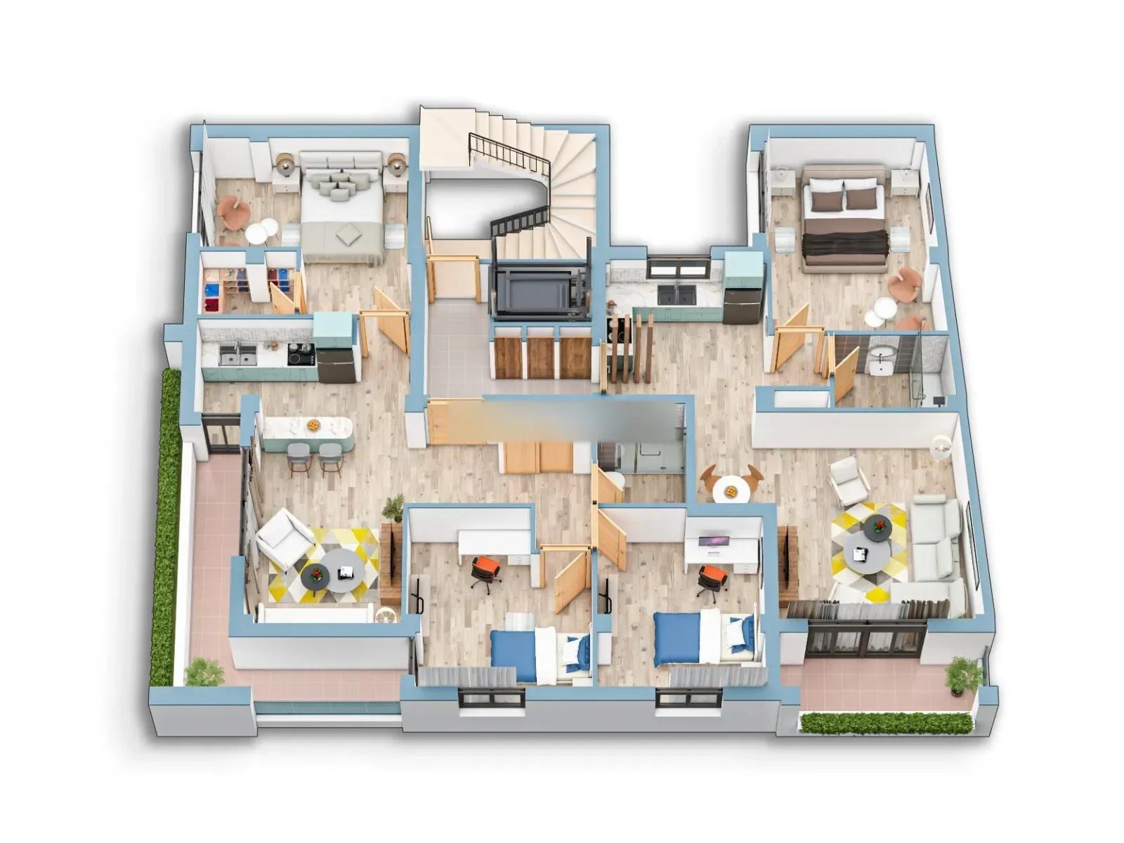 Vente Appartement F3 Mostaganem Mostaganem - photo 2