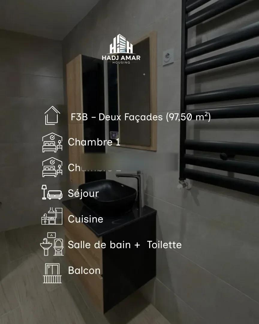 Vente Appartement F3 Mostaganem Mostaganem - photo 3